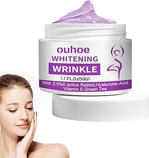 Creme Refirmante - Creme Hidratante Noturno Para Pele Seca - Loção Hidratante para Levantar, Refirmar e Firmar a Pele, Corpo e Rosto Cuidados com a Pele Creme Melhora a Flacidez da Pele 50g Baodan