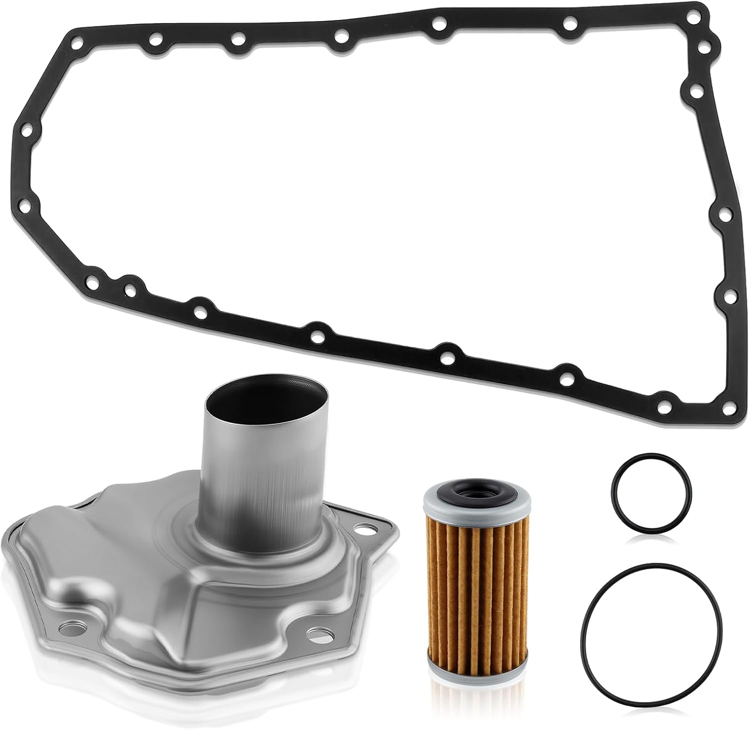 GoaMotors 3PCS 31728-29X0A Transmission Filter Oil Cooler Filter Oil Pan Gasket Kit for Nissan for Infiniti QX60 Maxima Murano Pathfinder Quest 31726-3JX0A