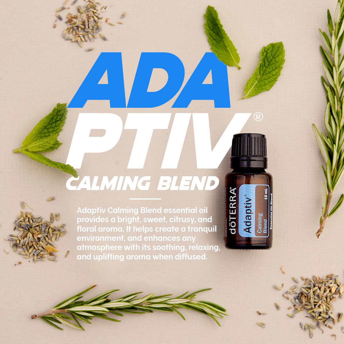 Amazon.com: doTERRA Adaptiv Calming Blend Essential Oil 15ml