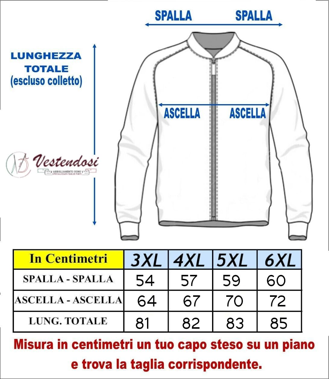 Coveri Felpa Uomo Aperta Cerniera Cotone Garzato Leggero Taglie Forti 3XL 4XL 5XL 6XL