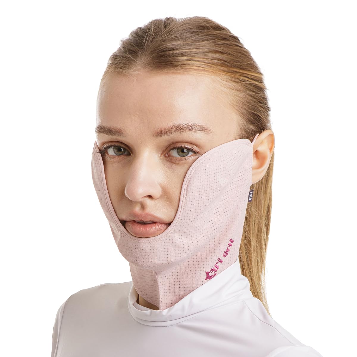 Korea (Type U) Women's UV Sun Protection Half Face Mask – Golf