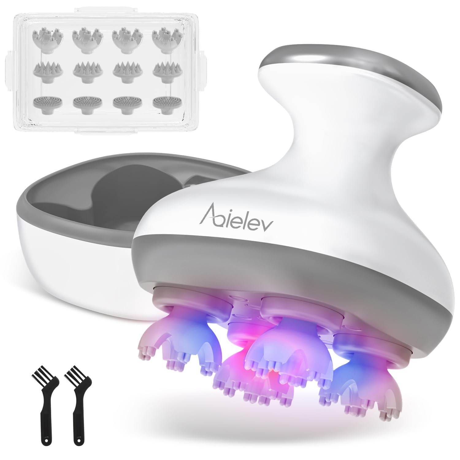 ヘッドスパ 電動 頭皮マッサージ ブラシ スカルプケア 防水 ヘアケア お風呂 ヘッドスパ 防水 IPX7 EMS スカルプケア ヘッドマッサージ器