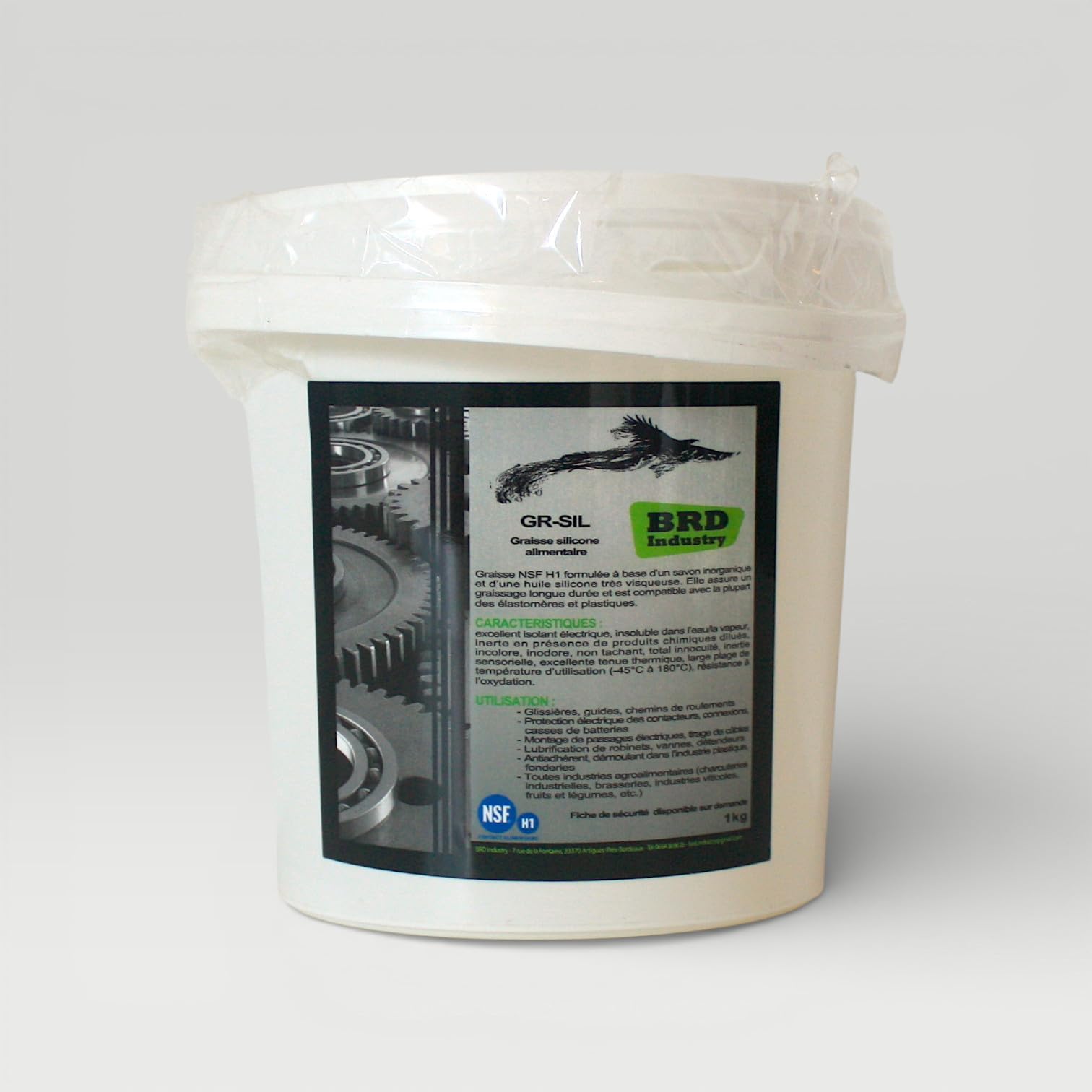 Smar silikonowy SIL dopuszczony do przypadkowego kontaktu z żywnością (1 kg)