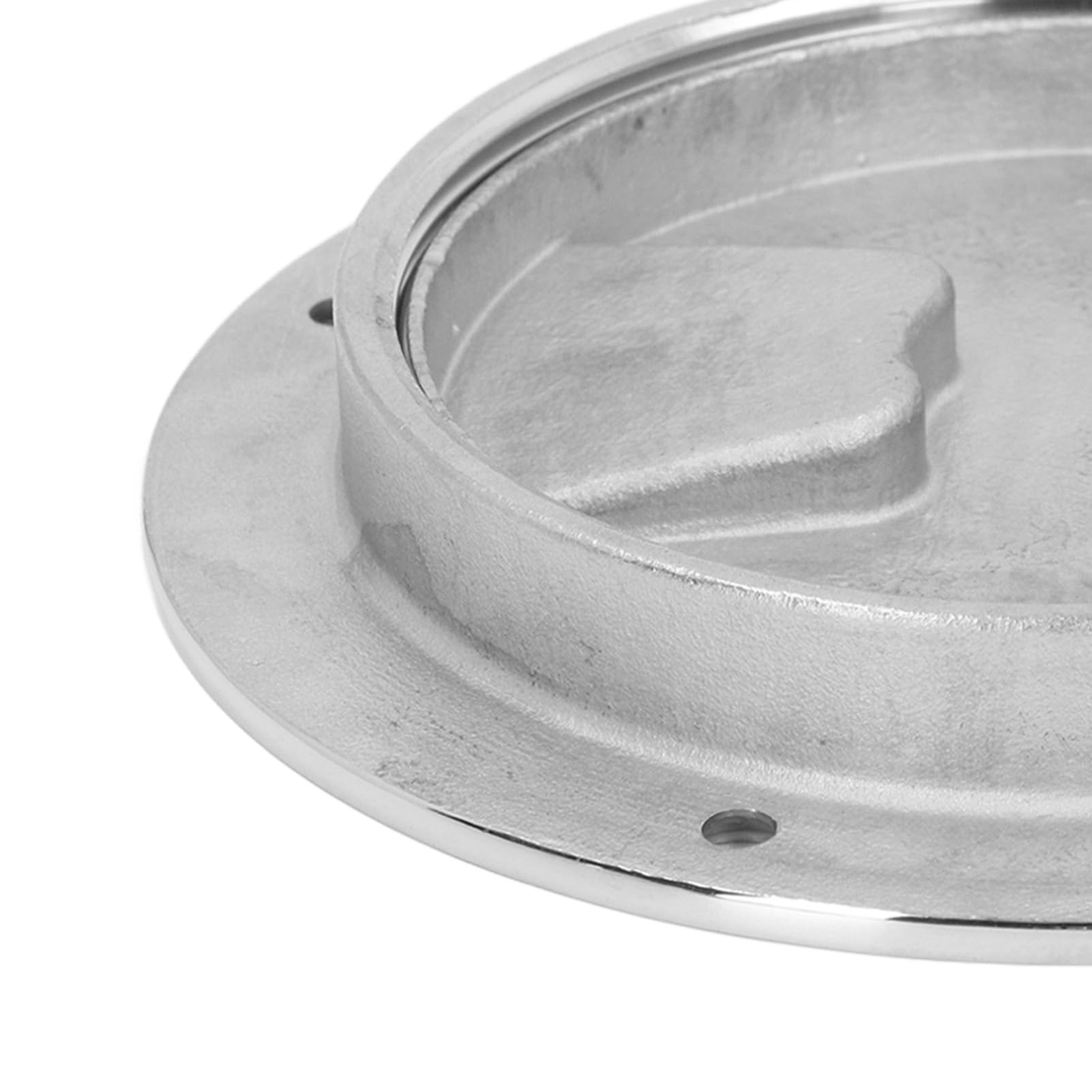 316 Stainless Steel Boat Deck Round Plate, Durable Inspection Cover,