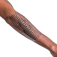 Vista 4 de Recovery Derm Shield - Rollo de vendas para el cuidado posterior de tatuajes, adhesivas, transparentes e impermeables