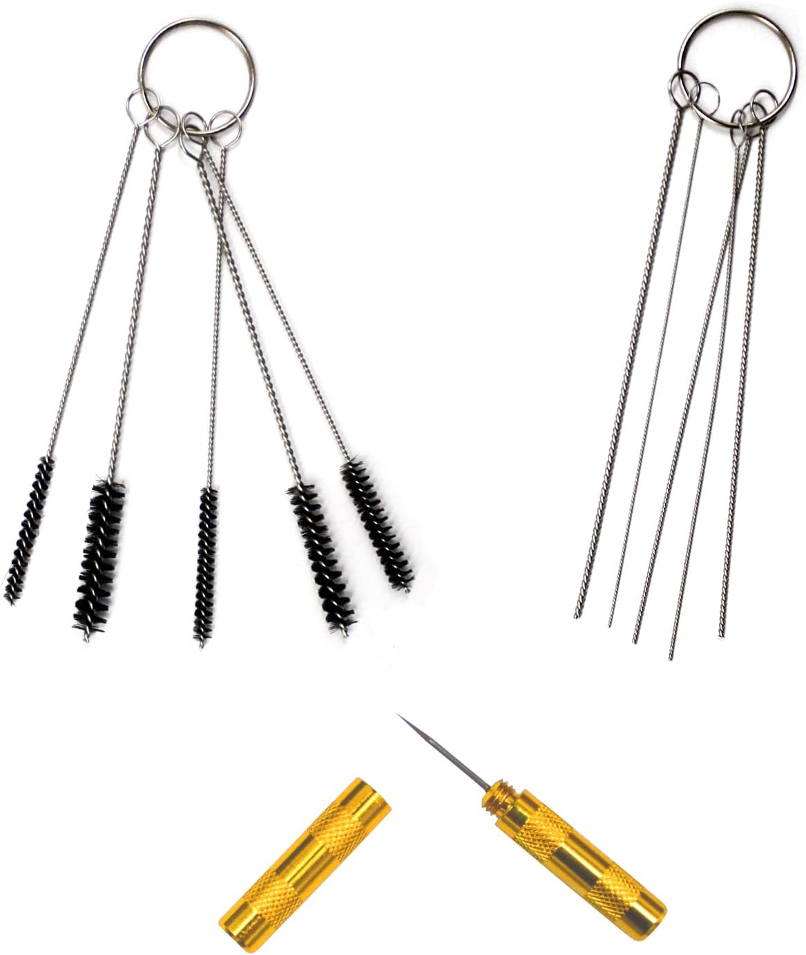 BLMHTWO 11 Pieces Airbrush Cleaner, Airbrush Cleaning Kit Airbrush