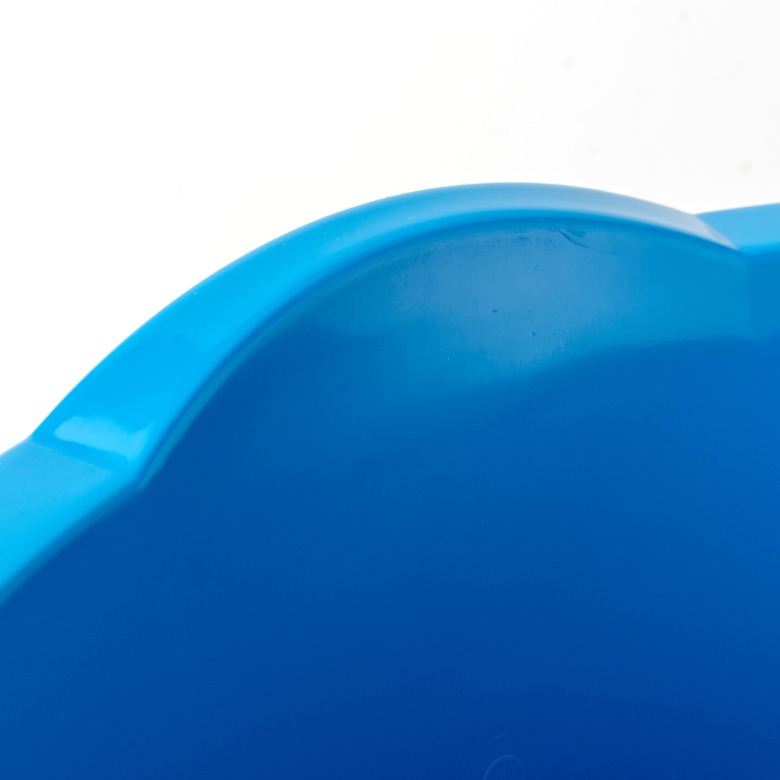 IPEA Bacinella Tonda in Plastica Multiuso 7L - SUPER SOLIDA - Made in Italy - 36x36 x16cm - Vaschetta per Lavare Casa, Vestiti, Bucato, Piatti - Bacinella Rotonda Plastica Dura - Uso Interno Esterno