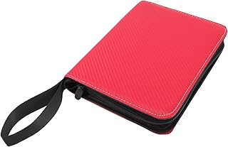 Hohopeti Saco De Armazenamento De Cartão Pasta Colecionador Pasta De Armazenamento De Negociação Fichário De Álbum Mangas De Cartão Fichário Fichário De Cartão De Visita Fichário De Cartão