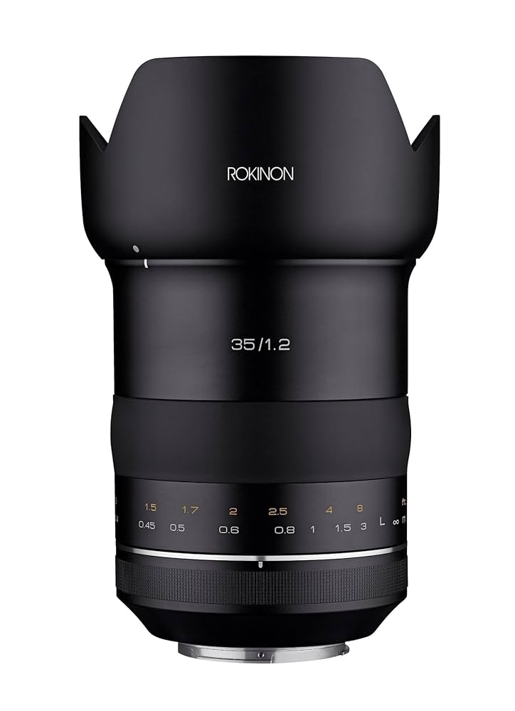 Amazon.com : Rokinon SP 35mm F1.2 High Speed Wide Angle Lens