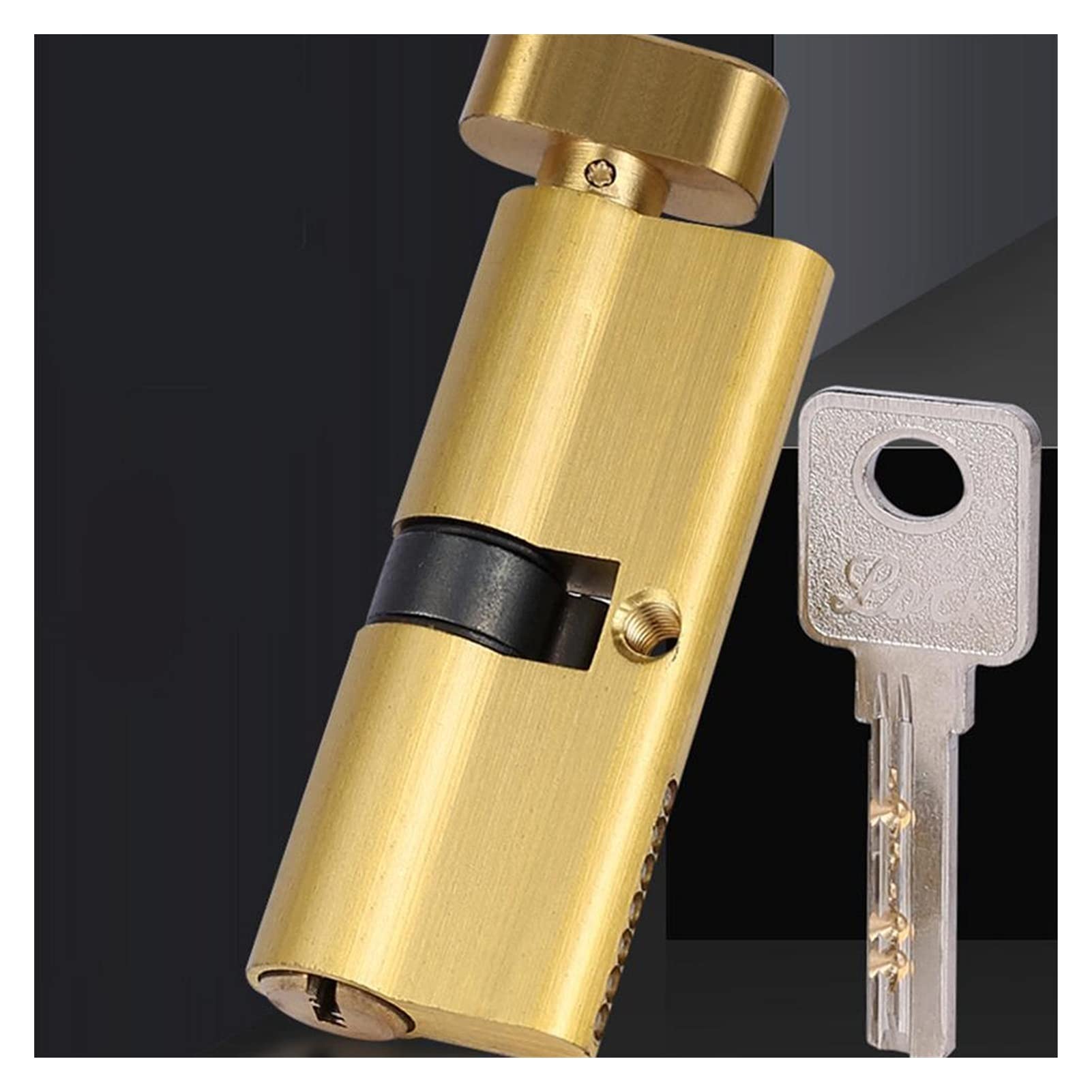 Zamek bębenkowy, Cylinder zamka stojącego AB Klucz Pure Lock rdzeniowy drzwi(A)