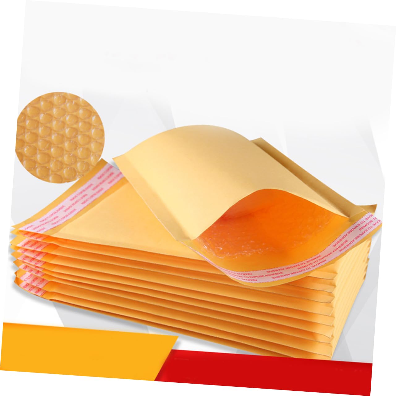 MAGICLULU 50pezzi Buste Imbottite Kraft Impermeabili Sacchetti Per Spedizione Autoadesivi Protezione Per Lettere e Prodotti Durante La Spedizione