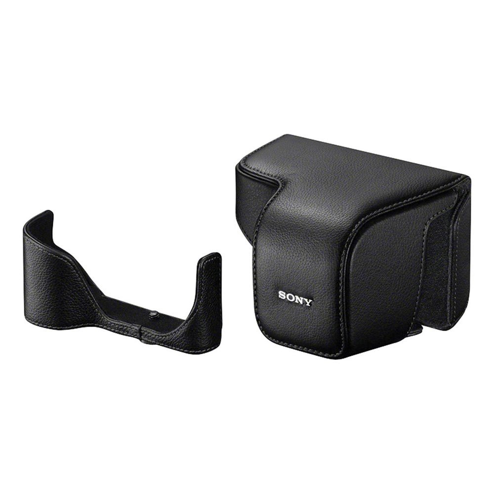 Sony LCSELC6/B Genuine Leather Case for NEX-6, (Black)