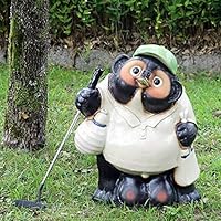 Amazon.co.jp: 信楽焼 ゴルフボール狸（黄色）【ta-0314