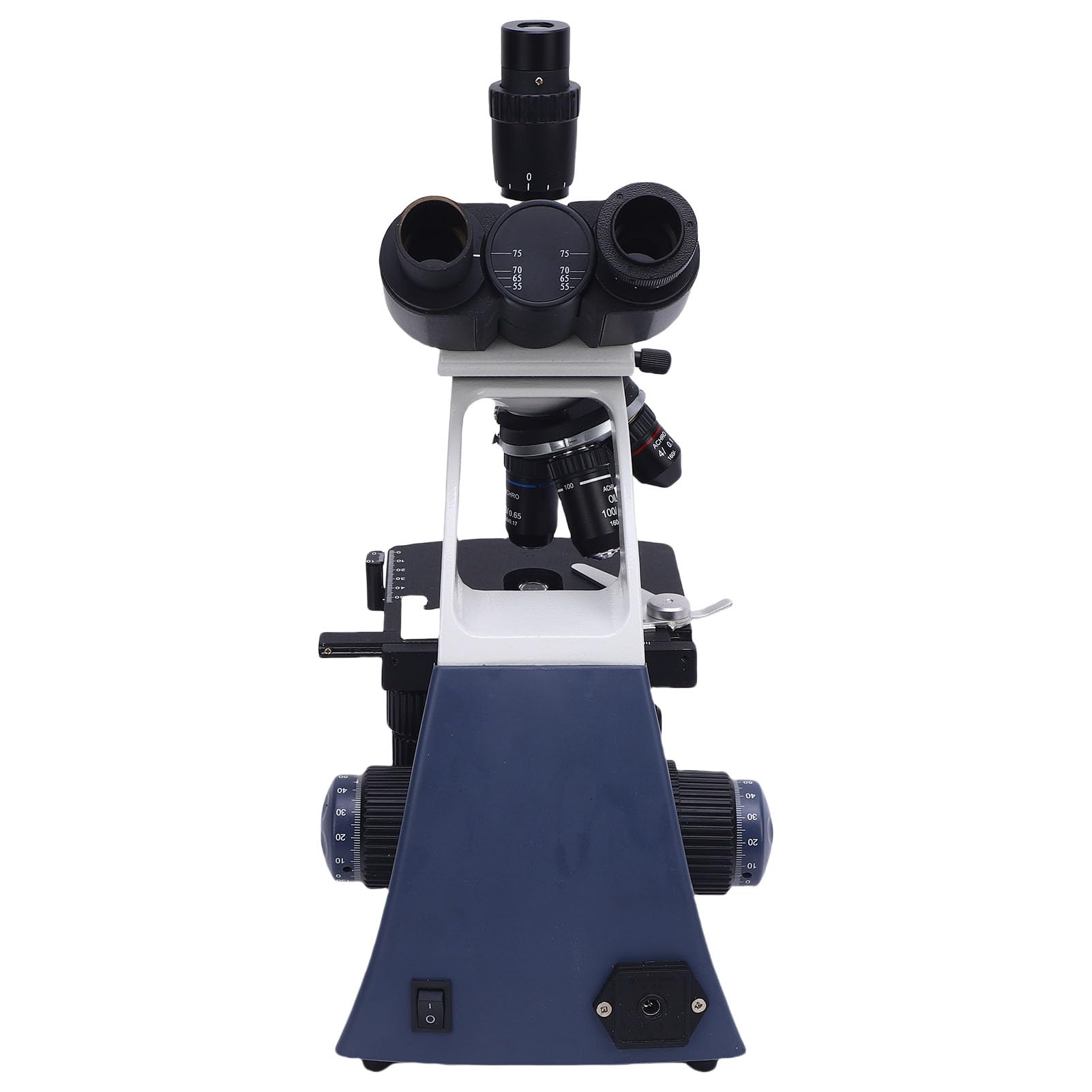 LiebeWH XSP500 Serie Trinokulares Mikroskop 40X-1600X Aluminiumlegierung, LED-Beleuchtung, 360 Grad Drehbarer Kopf, mit Mechanischem Tisch und Abbe-Kondensor für Biologische Forschung