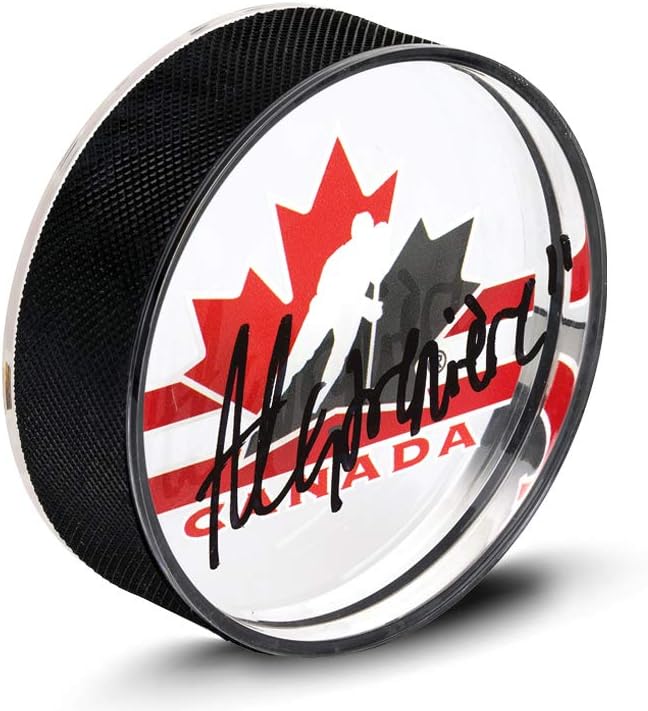 Upper Deck Alexis LAFRENIÈRE Team Canada Acrylic Puck