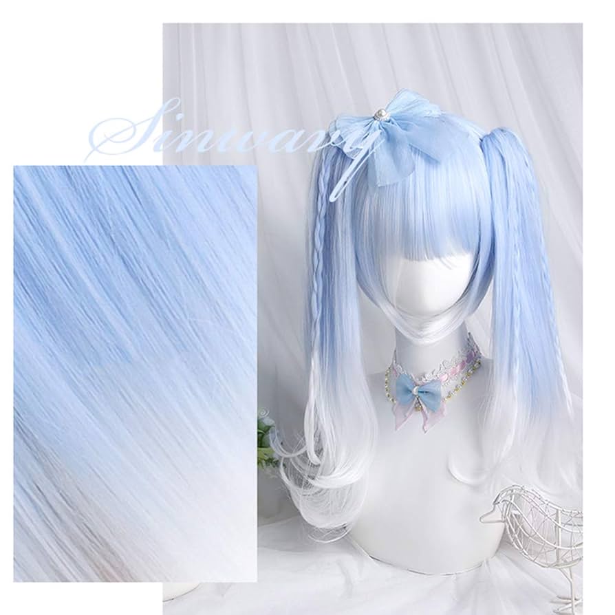 Monkeep 海之歌 海の歌 ウィッグ コスプレ ロリータ ロング Amazon.co.jp: ウィッグ ロリータ 原宿風 GAL系 耐熱ウィッグ