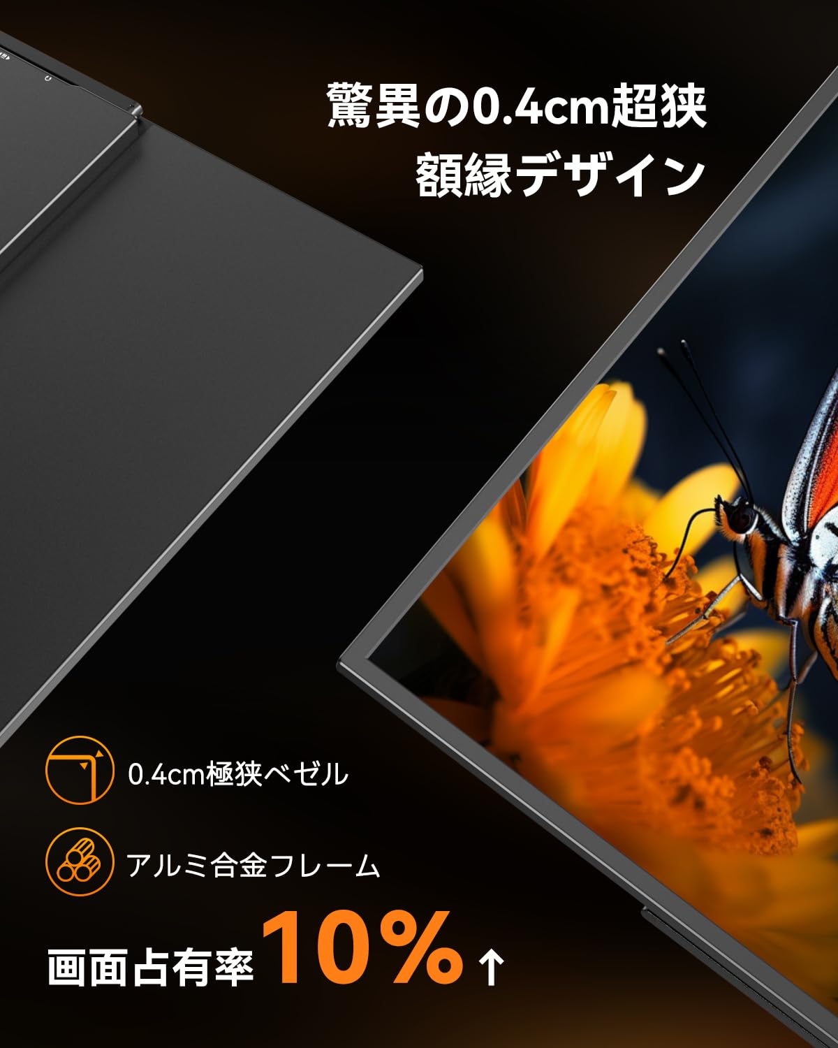 Amazon.co.jp: モバイルモニター 18.5インチ 120Hz ゲーミングモニター