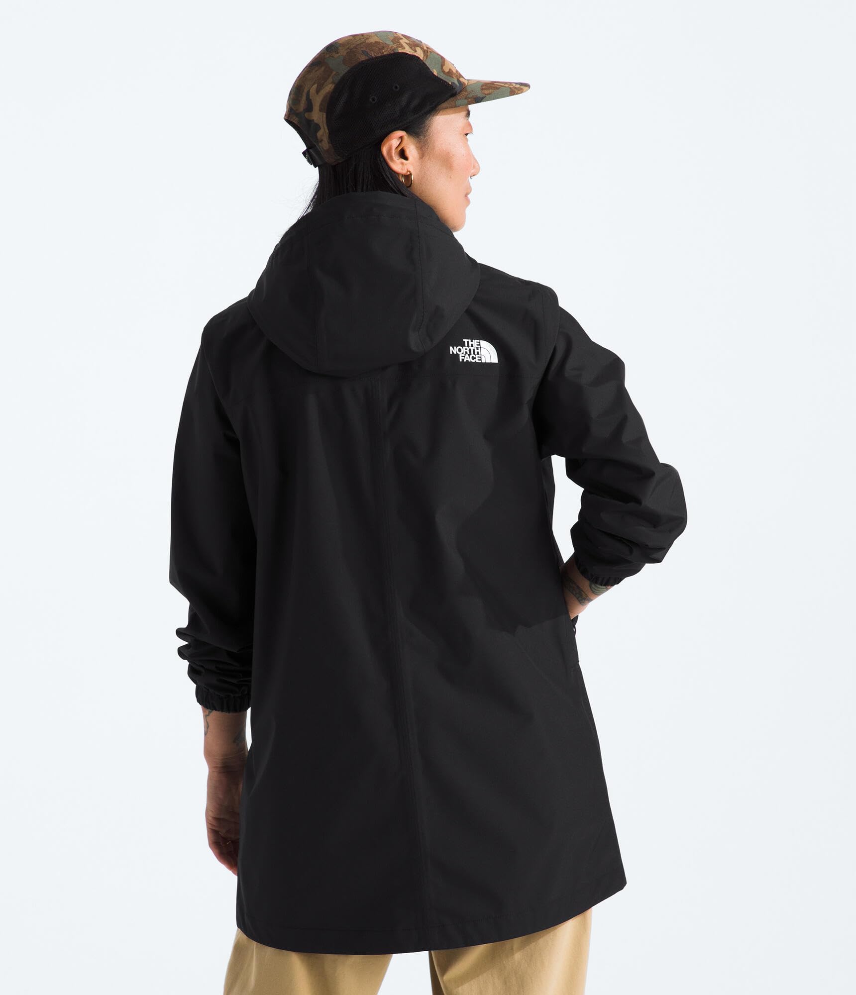 THE NORTH FACE Women's Antora Rain Parka | Breathable Waterproof Jacket, Seam Sealed, Adjustable Hood & Zip Hand Pockets