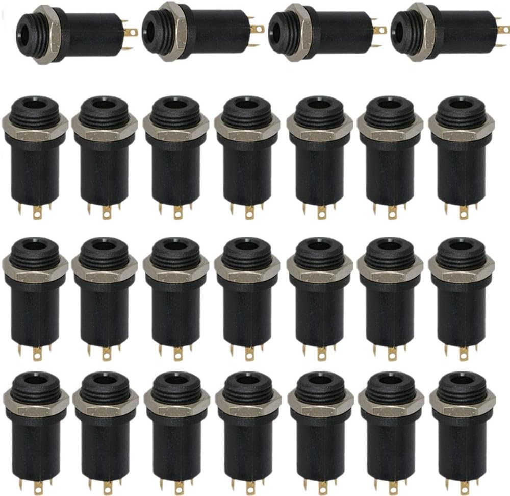 Conector De Audio De 3.5 Mm Estéreo Hembra (delgado) - Guatemala