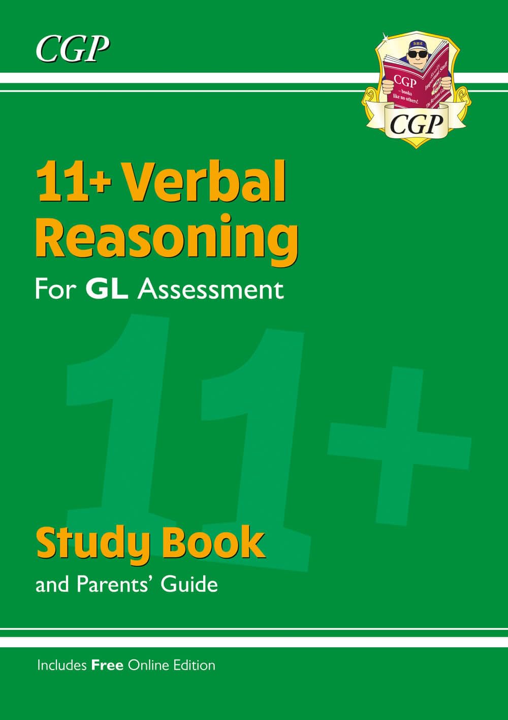 11+ GL Verbal Reasoning Study Book (with Parents’ Guide & Online Edition): for the 2026 tests (CGP 11+ Study Books)