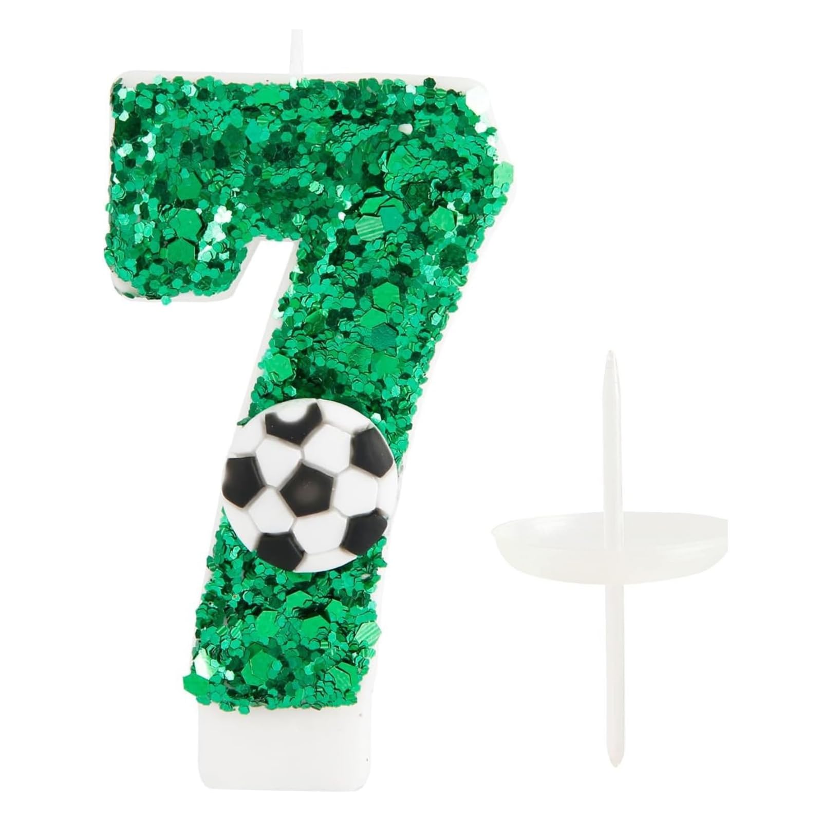 Birthday Candles Soccer Number Candle Candle 7 for Baby Girl Boy Birthday Cake Topper Anniversary Wedding Party Decor