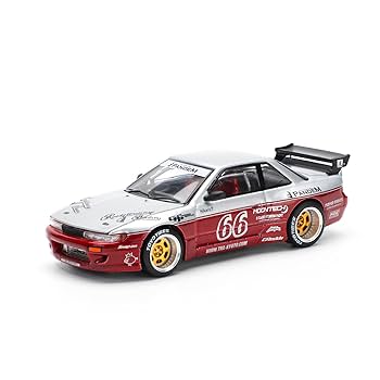 ポップレース 1/64 パンデム S13 レッドクローム 限定 Amazon | POP RACE 1/64 パンデムシルビアS13 - ムーンテック