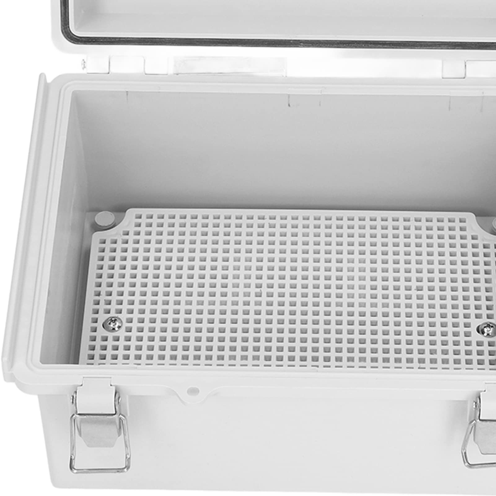 Tyenaza Caja Electrica Estanca, Caja Conexiones Exterior, Caja para Instrumentos de Ingeniería de ABS con Clasificación IP67, para Instalaciones EléCtricas Interiores y Exteriores(220x170x110 mm)
