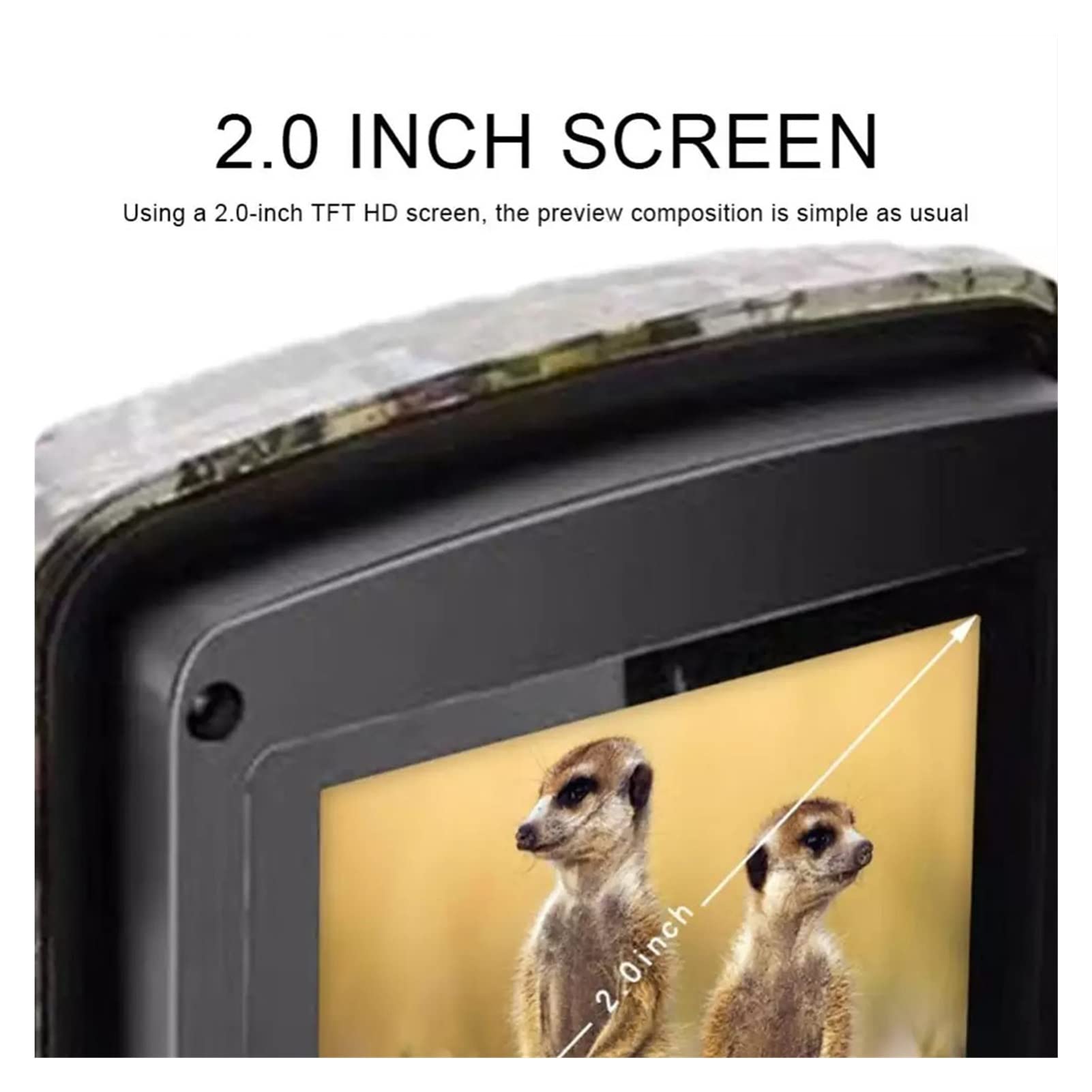 DL001. Foto di caccia della macchina fotografica della fotocamera 1 2MP 1080p 2. 6pcs 940nm Night Vision Traps Scout for accessori for visite turistiche all'aperto con il movimento della visione nottu