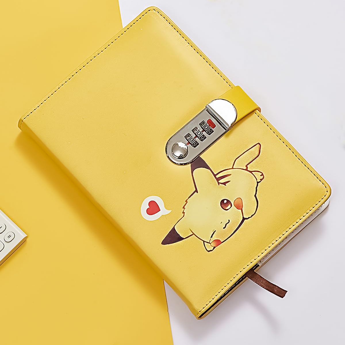 CLISPEED Tagebuch Mit Schloss - Wendbare Pailletten Notizbuch 21x14cm Für Kinder & Schüler