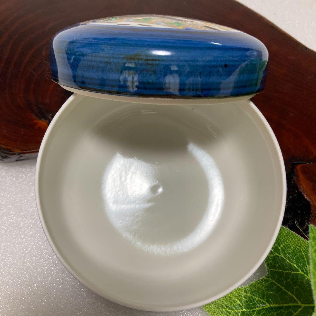 Amazon.co.jp: 京焼 清水焼 陶玉窯(一風)金彩銀彩 色絵 ボンボ