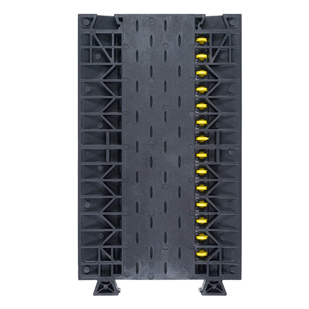 Kabelbrücke Defender MIDI 5, gelb/schwarz, 5 Kanäle, TPU, 89 x 54,2 x 5,2 cm, Art.-Nr. AM30ZN952