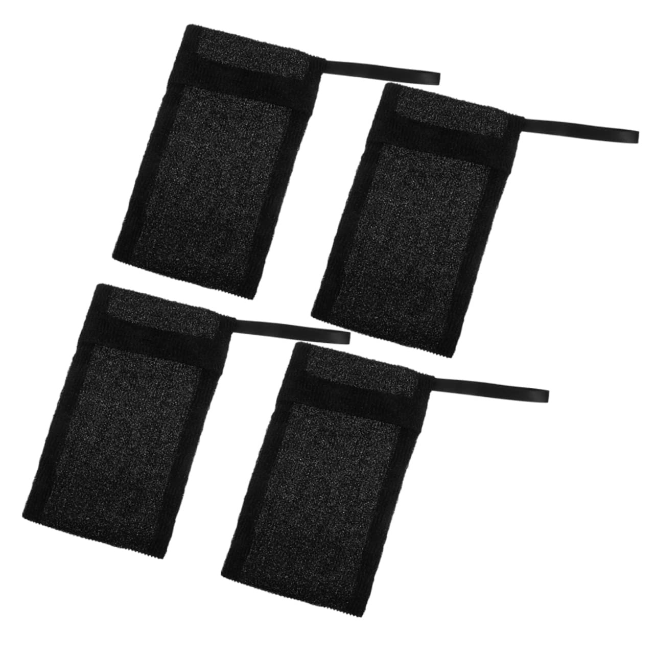 WOFASHPURET 4pcs Soap Net Pouch Exfoliating Bathing Soap Foaming Bags Drawstring Design for and Drying for Smooth Skin Care