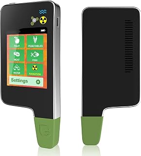 Food Nitrate Tester, High Accuracy Drinking Water Quality TDS PPM Meter, Portable Digital Nitrate Tester Food Radiation Detector, for Fruit, Vegetable, Meat, Fish