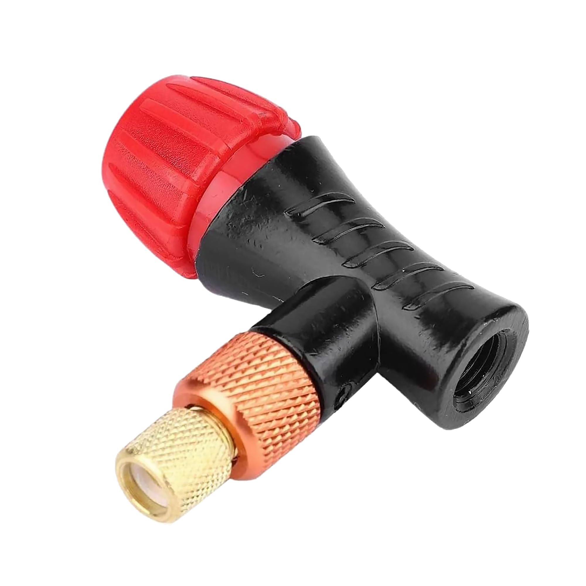 CO2 pompka rowerowa, pompka rowerowa CO2 z kartuszem, kartusz CO2, adapter do wentylu francuskiego do rowerów górskich i wyścigowych
