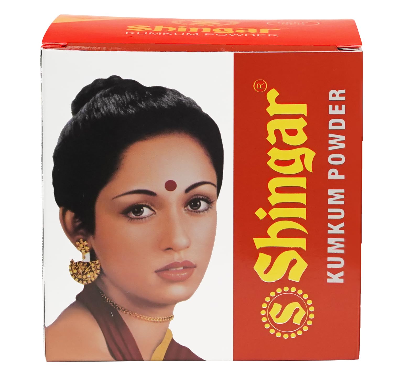 Kumkum Powder | Made Of Non Toxic Ingredients | Non Stain Formula | Safe For All Skin Types | Travel Friendly – Pack Of 10, Red - 25g-picture-19