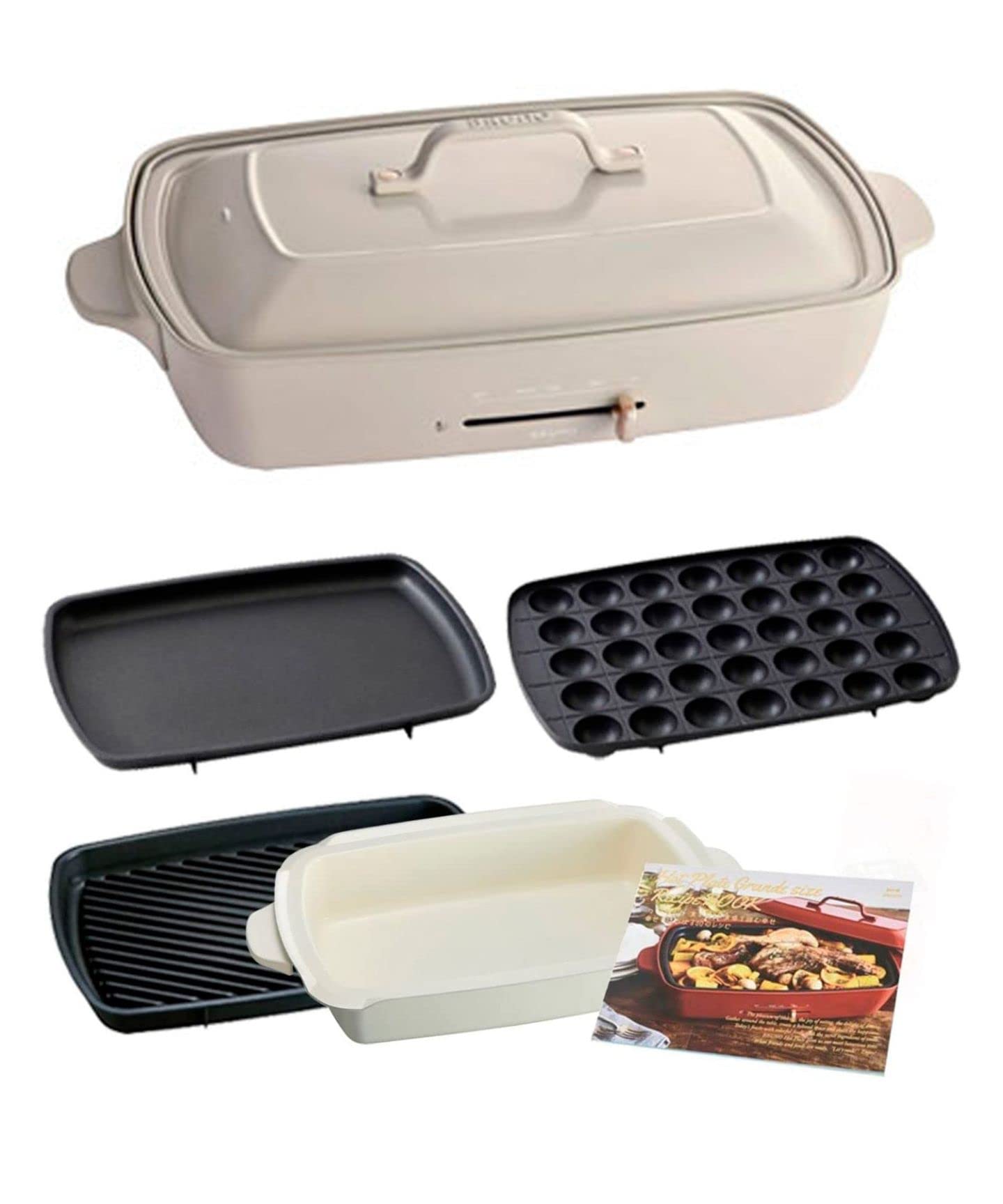 Amazon | BRUNO ホットプレートグランデサイズ深鍋グリルプレート