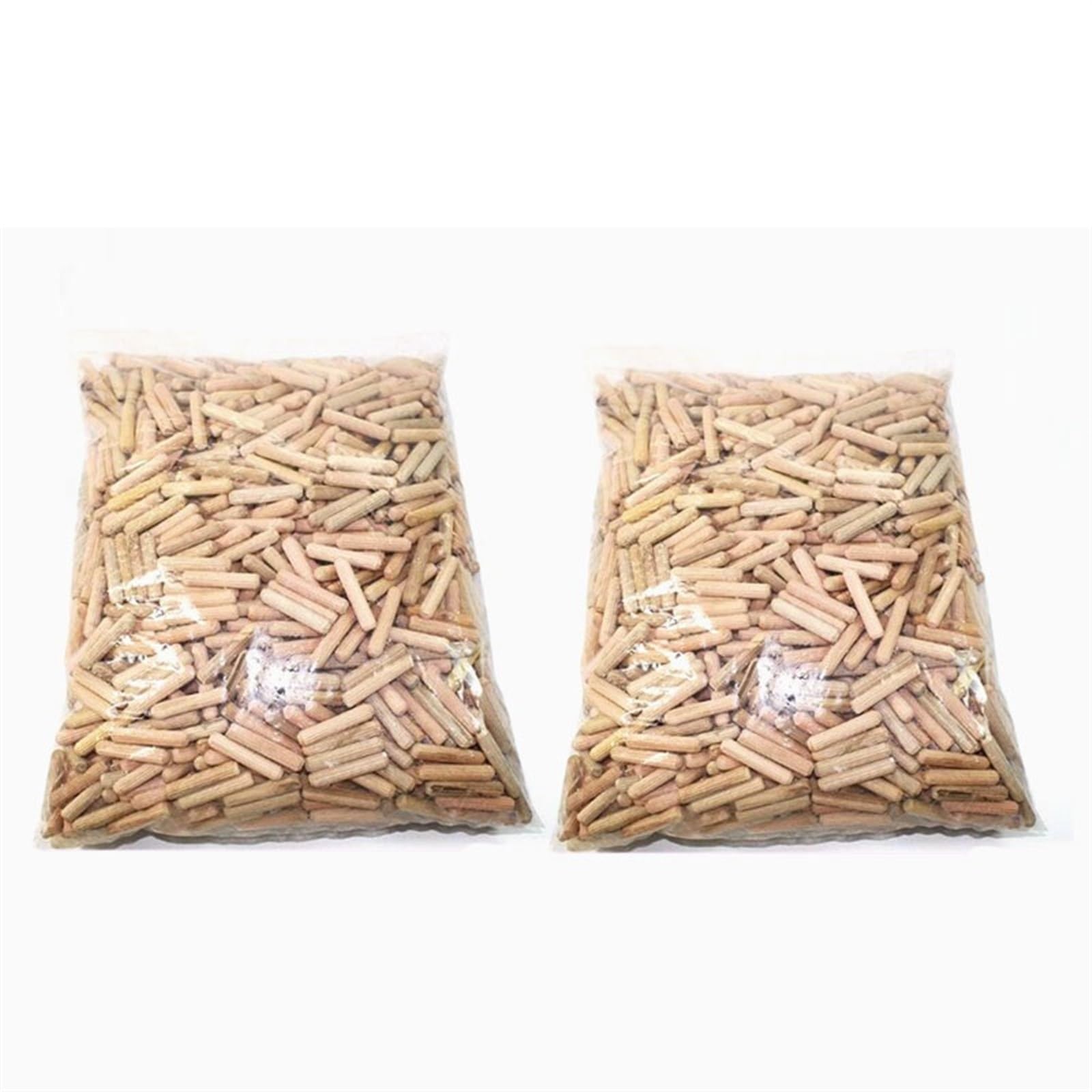 hölzerne Passstifte, M6/M8/M10*L Mm Schrank Schublade Runde Geriffelte Holz Handwerk Dübel Stifte Stangen Set Möbel Montage(1000pcs,M8 x 40mm)