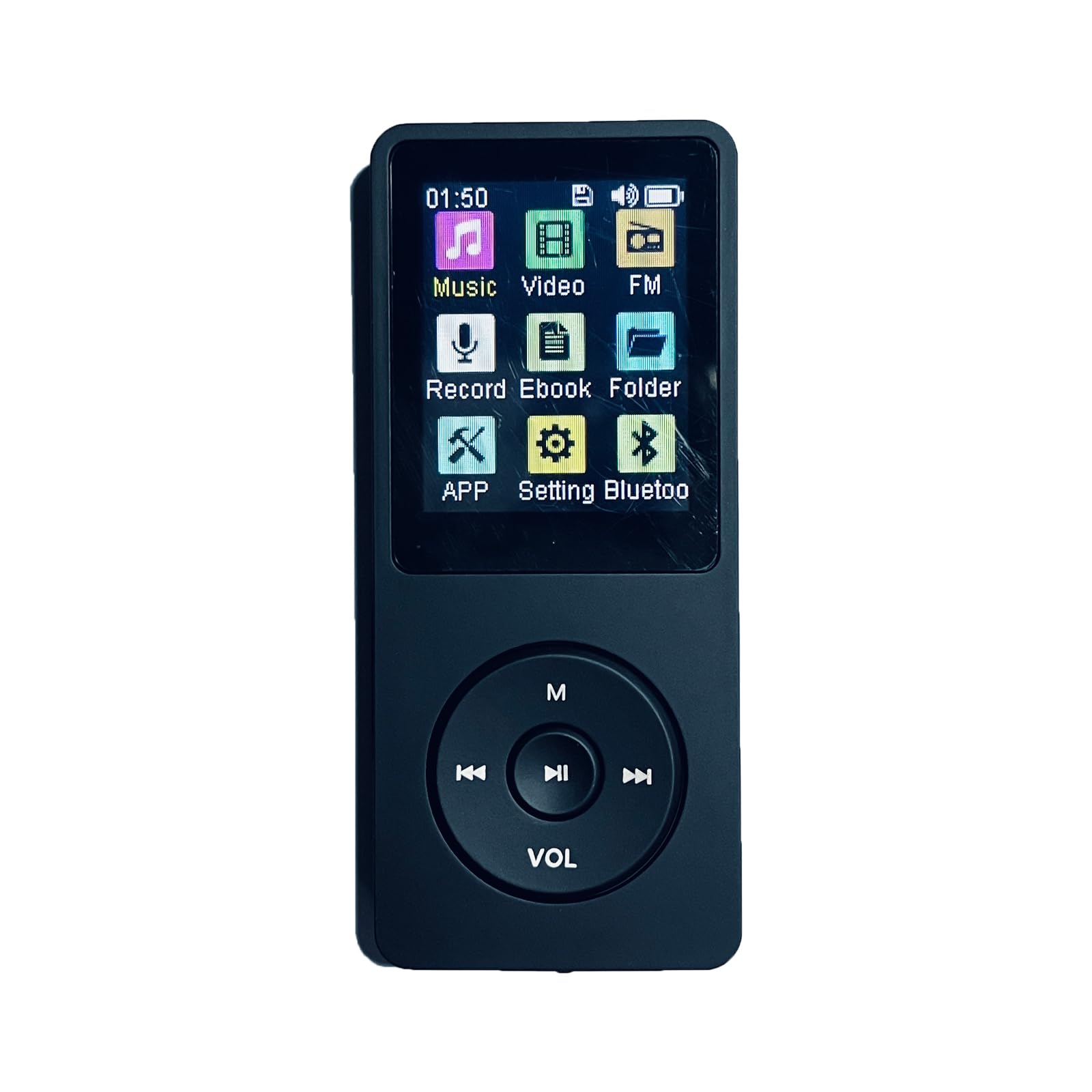 Lettore MP3 Portatile 32GB Con Bluetooth 5.2 E Schermo 1.8 Pollici, Audio Hi-Fi E Altoparlante Integrato - 3