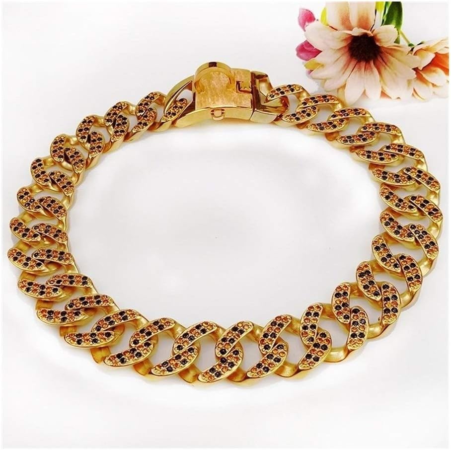 パラコードリード＆首輪 一体型 ✿ひまわり✿ 小型犬用 №046 パラ