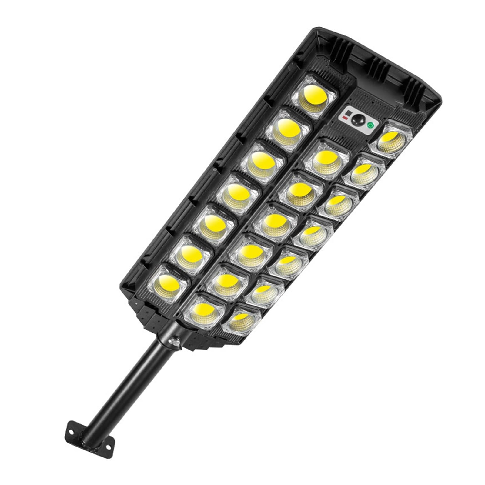 Lampy Solarne ZewnęTrzne, Lampa uliczna LED Silne światło Trzy rzędy lamp ulicznych Solar Garden Light Indukcyjna lampa uliczna Oświetlenie zewnętrzne Bardzo Szeroki KąT śWiecenia(W7101B-4)