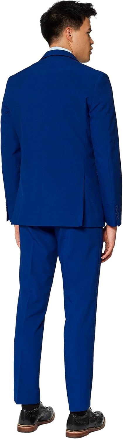 Opposuits Solid Color Party Suits - Colorful Outfits for Prom, Weddings, Bachelor Parties - Comes with Blazer, Pants & Tie - Image 3