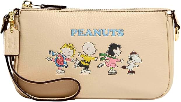 日曜最終サマーセール! コーチスヌーピーコラボポーチ新品未使用品¥28600 日曜最終サマーセール! コーチスヌーピーコラボポーチ新品未使用