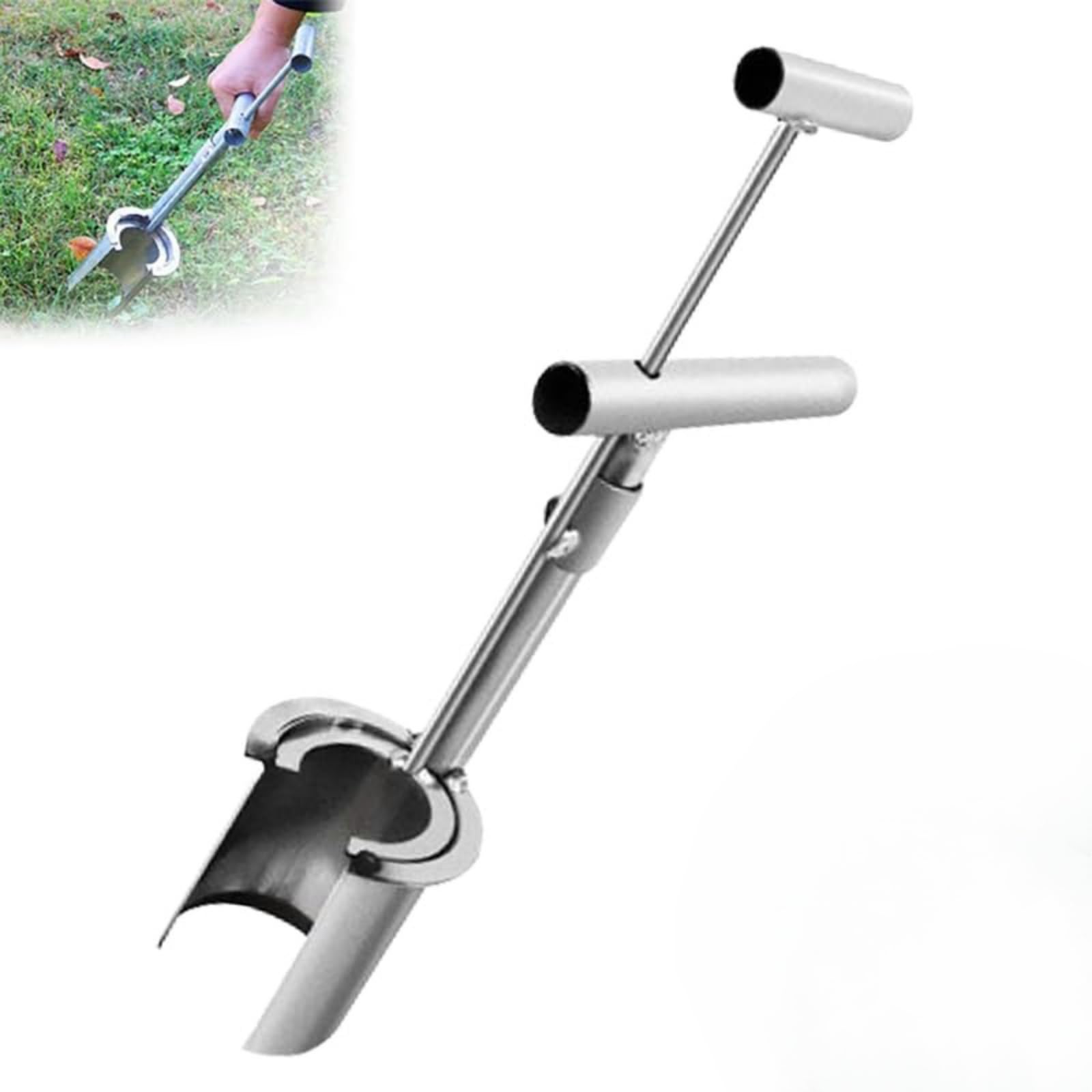 Set Giardinaggio 4 Pezzi CJZZ - Trapiantatore, Seminatrice E Foraterra Per Piantine E Bulbi Con Scala - Foto 8