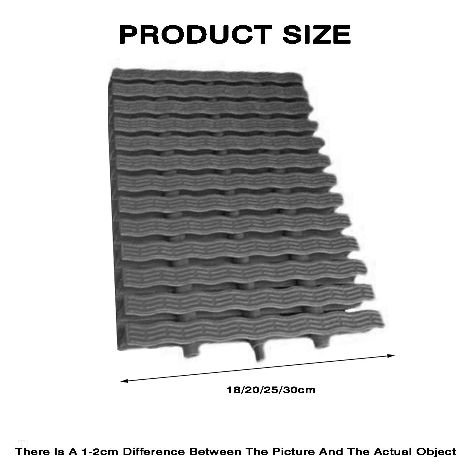 Rejilla de Drenaje for Piscina entrelazada de 3 Puntas Estilo Ondulado