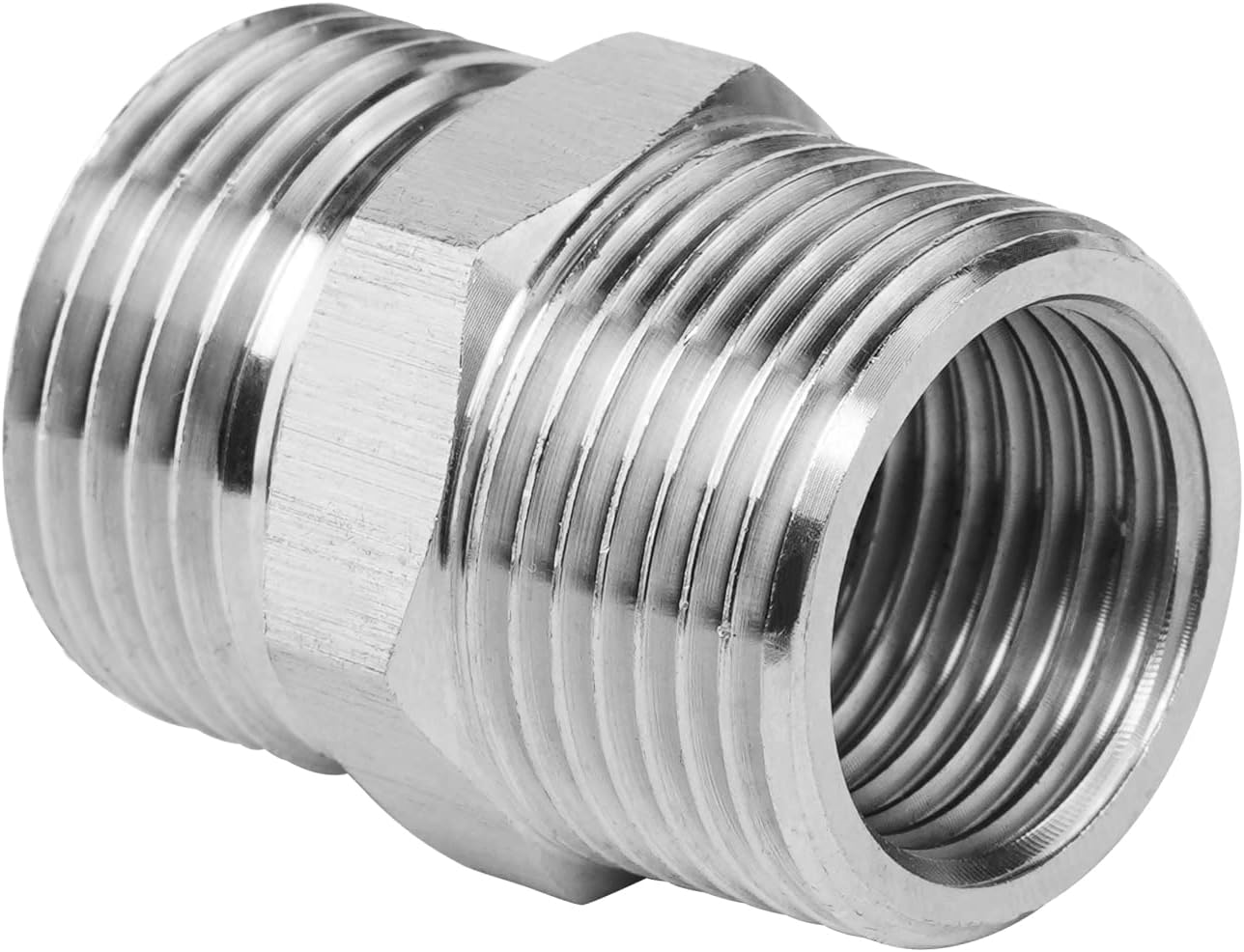 ChangTa Stainless Steel Garden Hose Adapter Convert to x 3