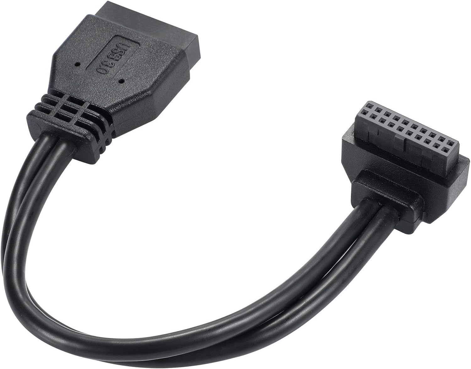 PCケーブル・コネクタ USB Amazon.com: YABOANG 19-Pin USB 3.0 Front Panel Extension Cable