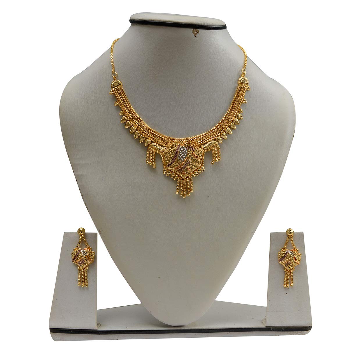 Elegant Necklace Set with Earrings