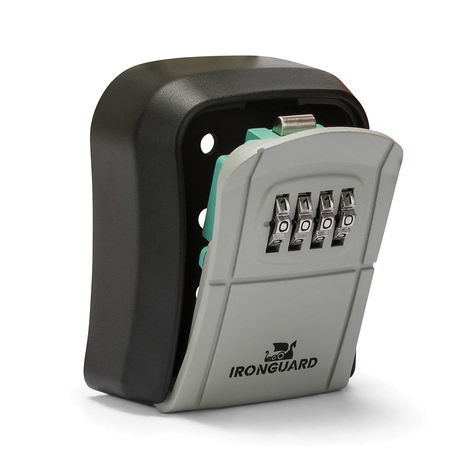 Front view of Velamp Key Safe Basic Model IG006 with combination lock and security features.