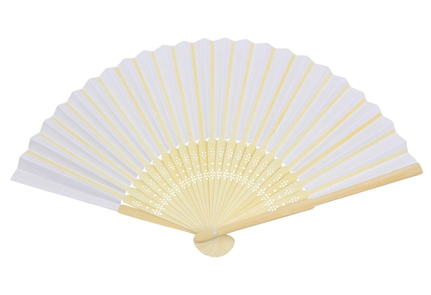 扇子 Amazon.co.jp: Smiti 扇子 7寸 (21cm) 男女共用サイズ 白扇 5本
