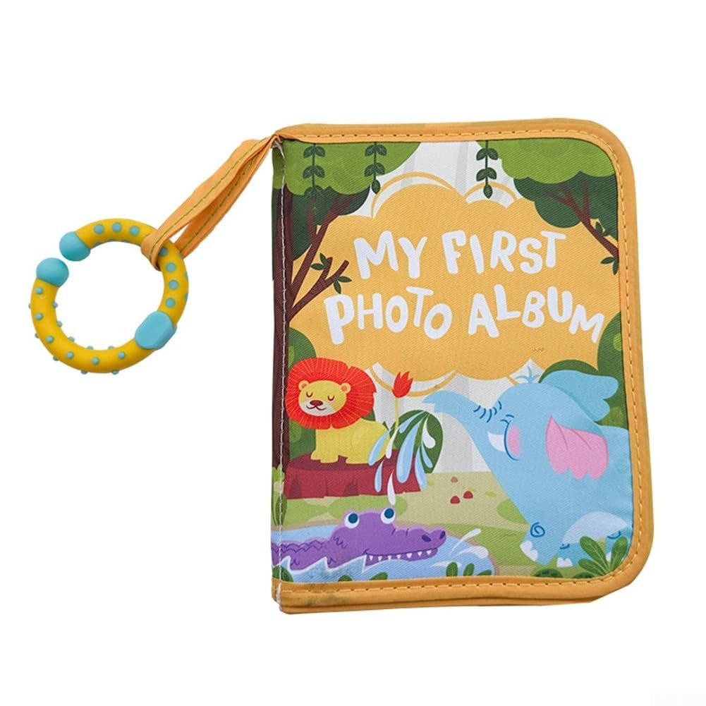 Album fotograficzny dla niemowląt, materiał 14 x 18 cm, do naklejania